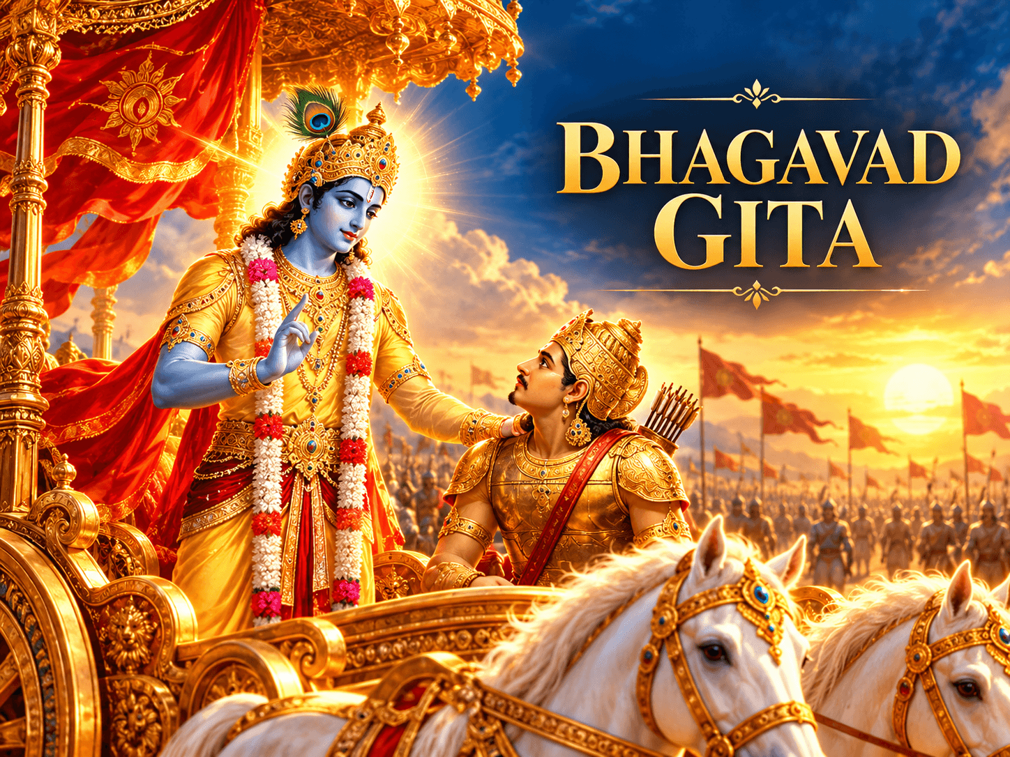 Bhagavad Gita illustration